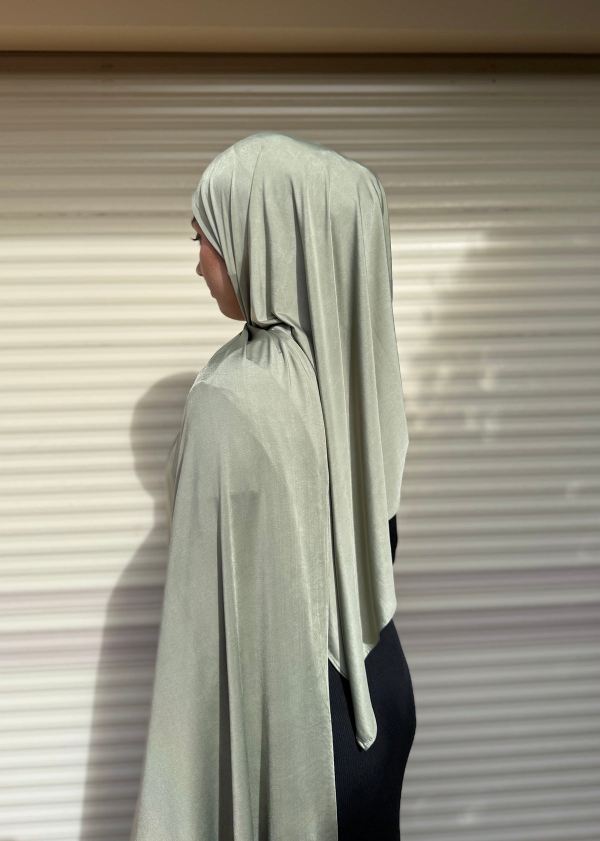 SAGE GREEN - LIQUID JERSEY
