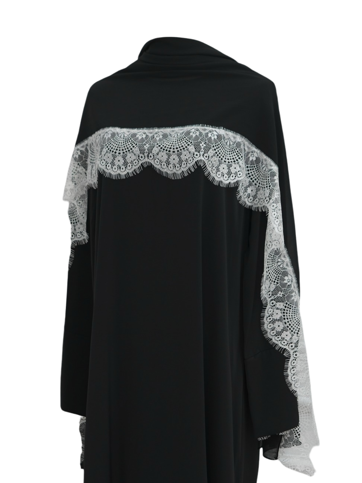 NIDHA LACE ABAYA SET