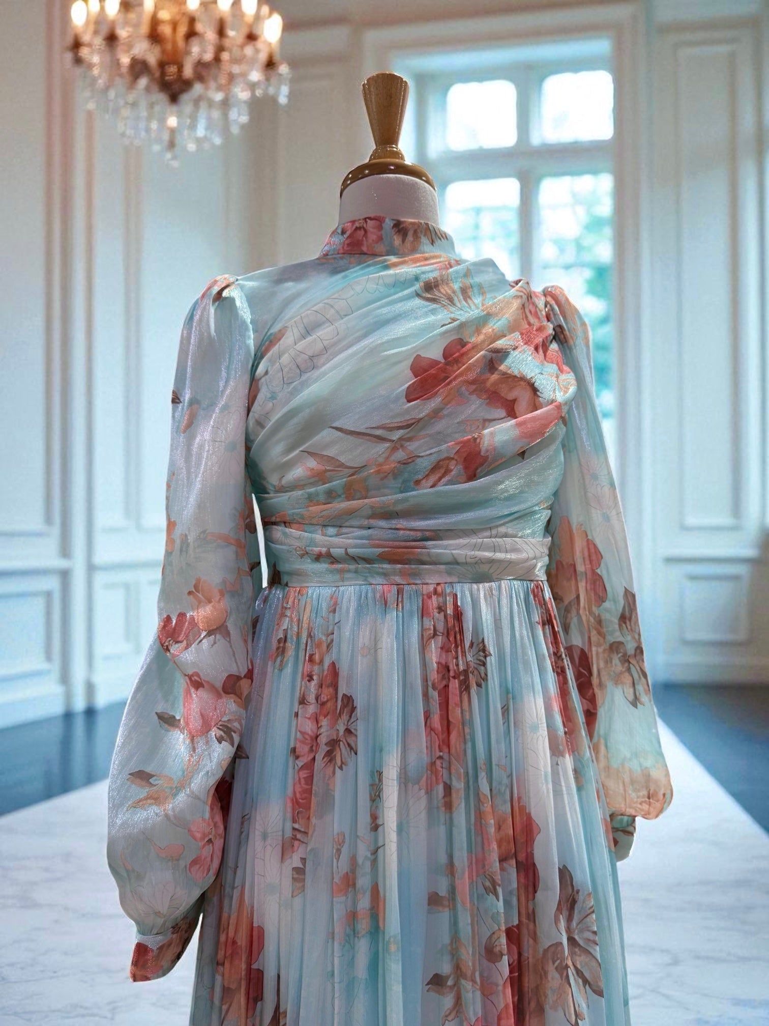 ARWA FLORAL DRESS