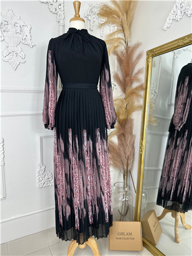 AWRA PRINTED DRESS