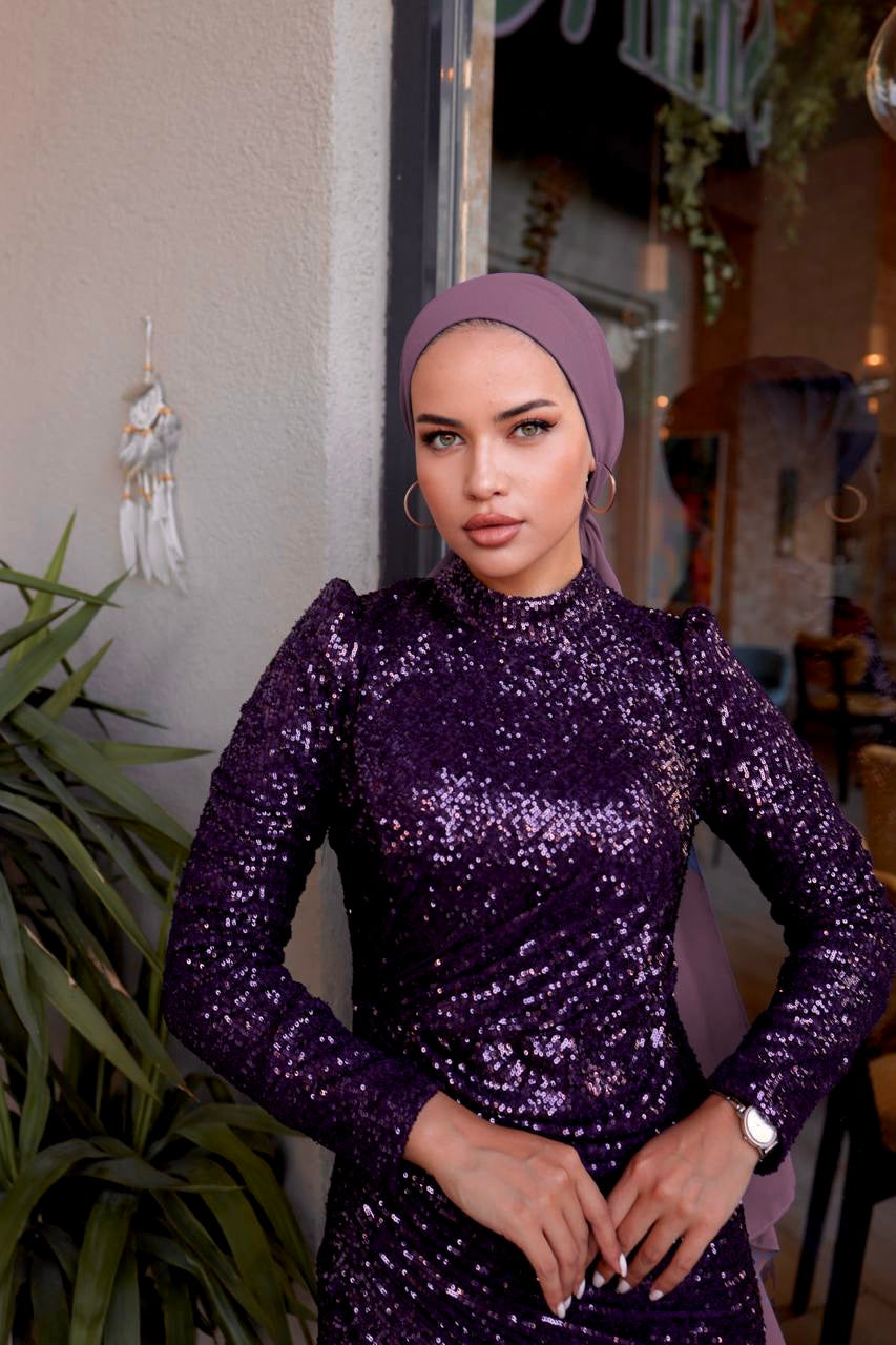 MIRNA SEQUINS DRESS