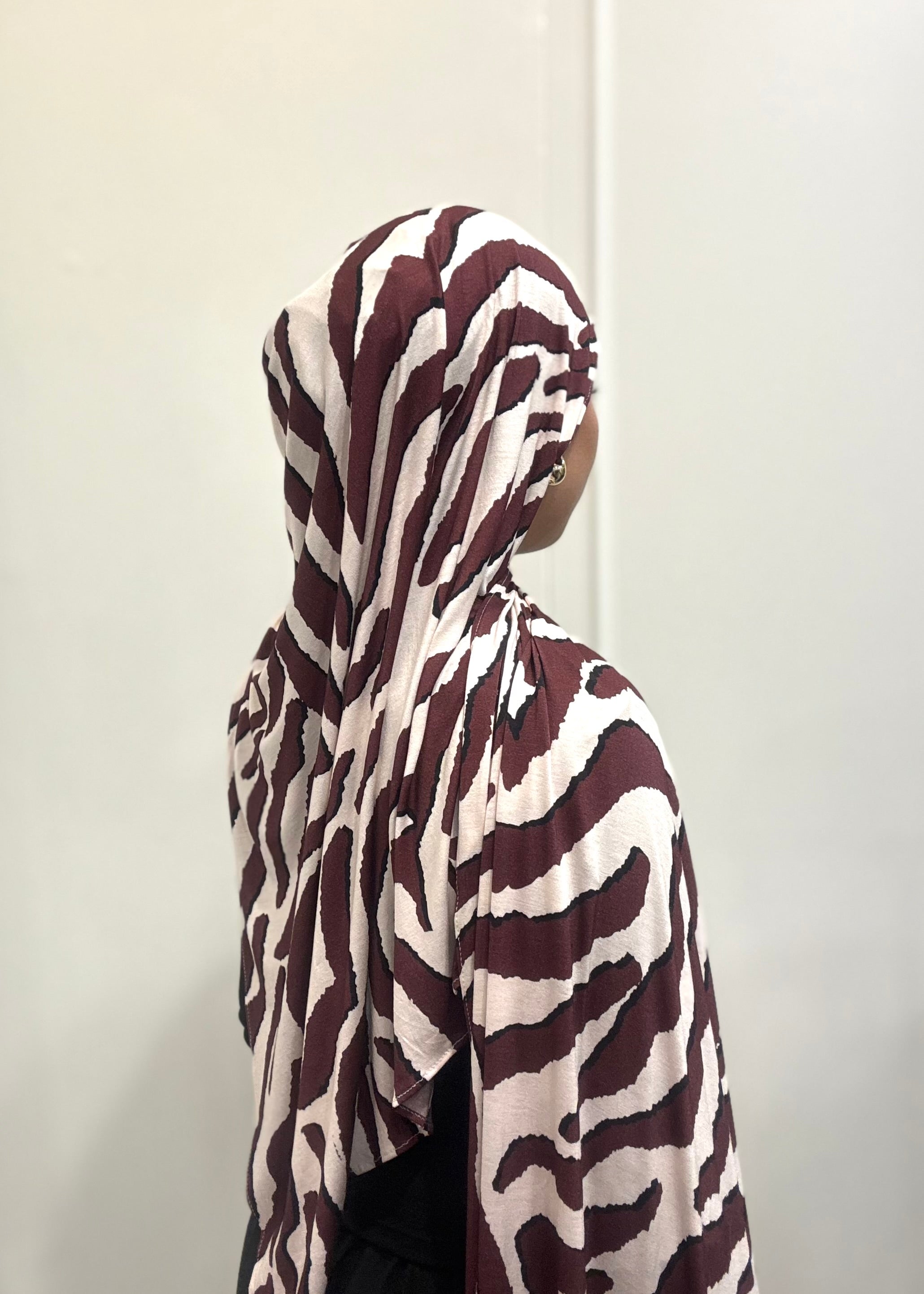 ZEBRA JERSEY HIJAB