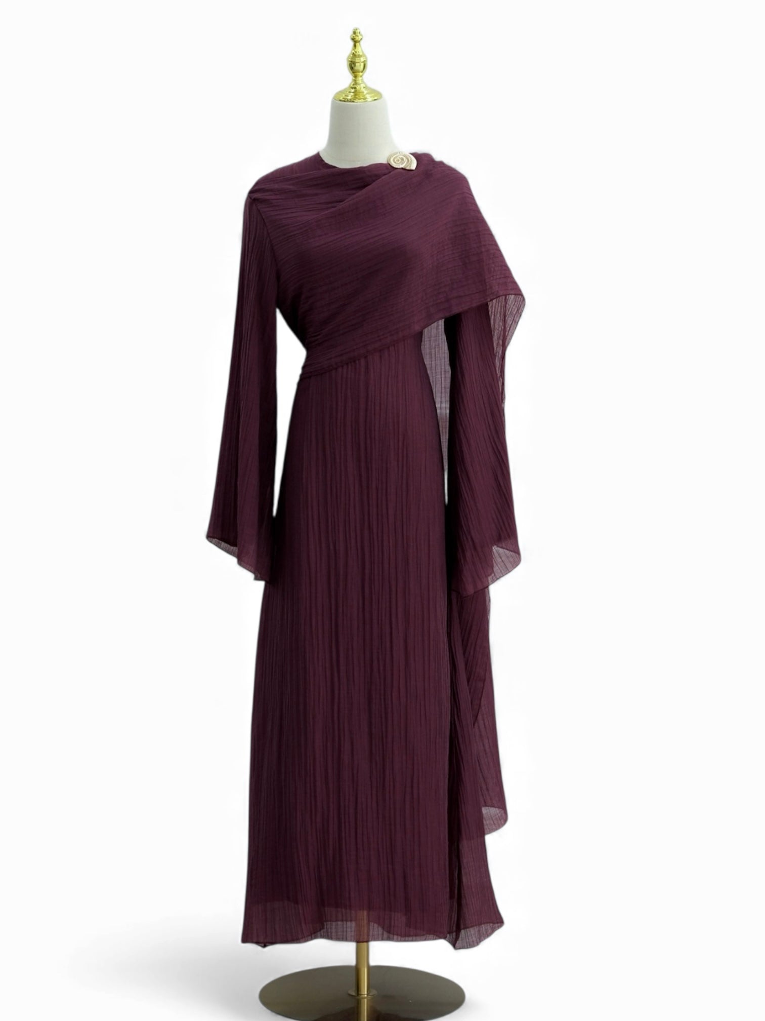 LARA SHAWL DRESS