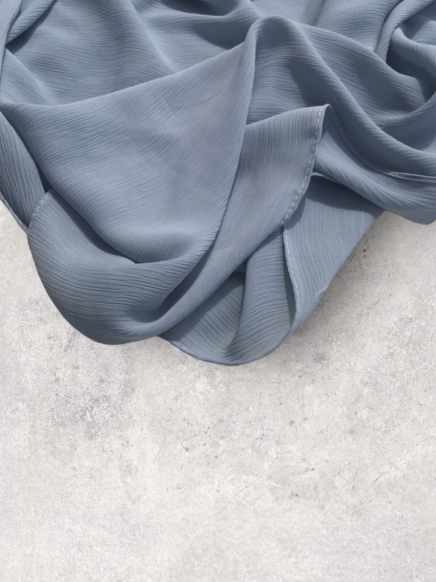 Luxe crepe - Blue Grey