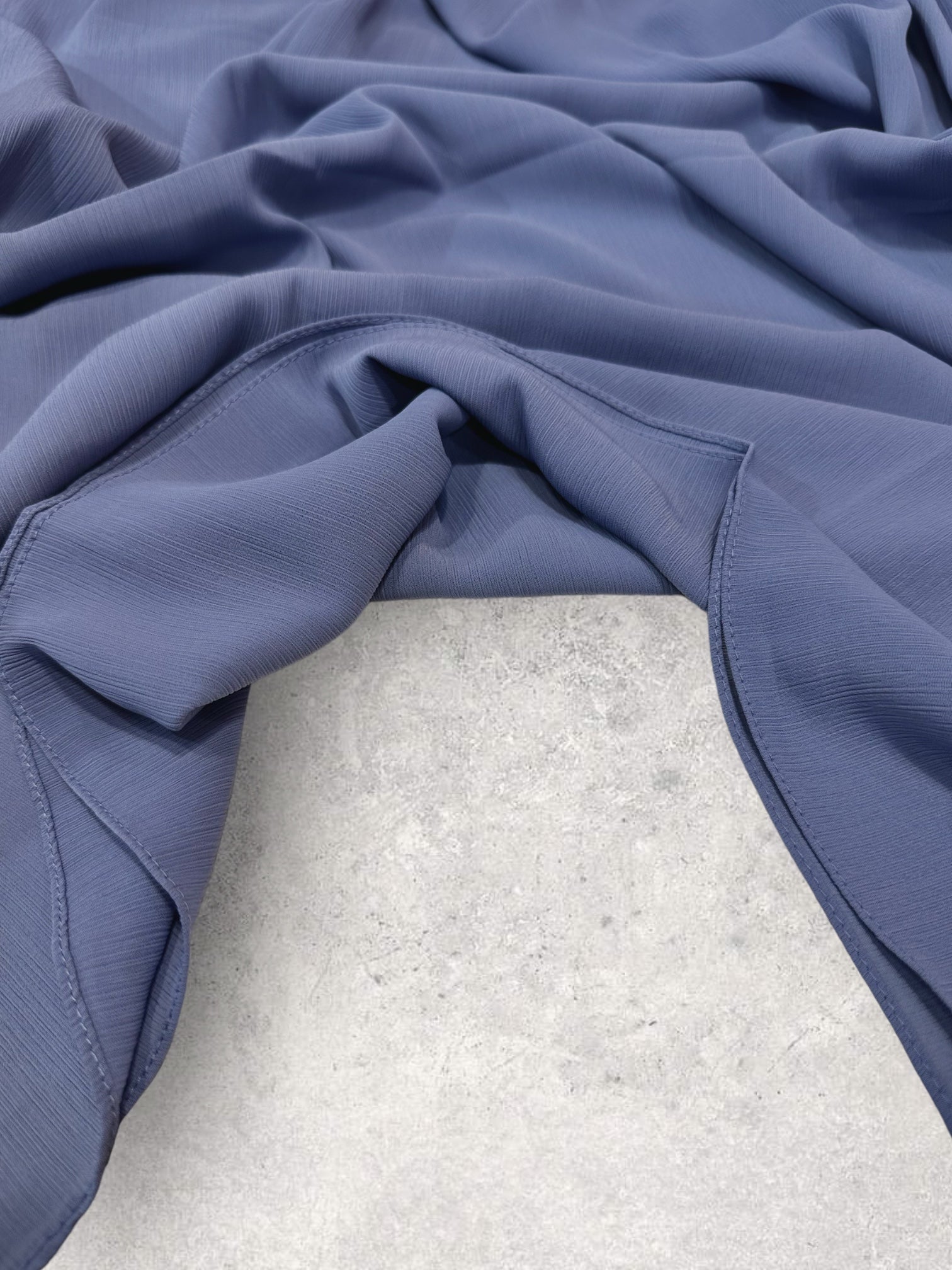 Luxe crepe - Denim