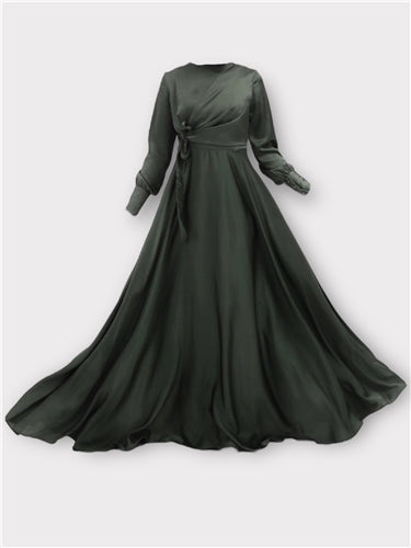 SABRINA SATIN DRESS
