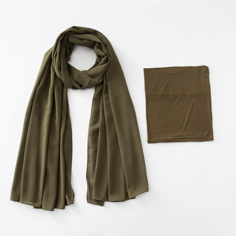 CHIFFON + CAP
