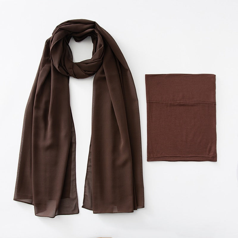 CHIFFON + CAP