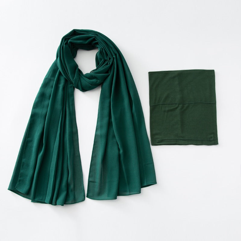 CHIFFON + CAP