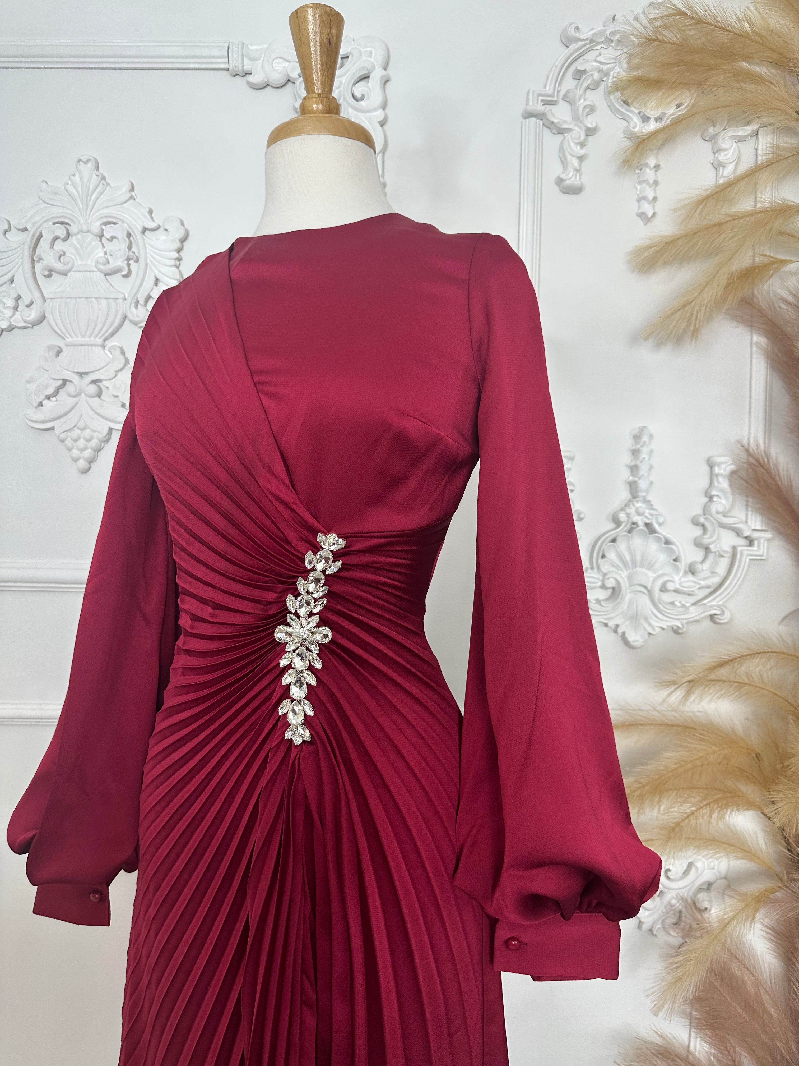 SOFIA SATIN DRESS