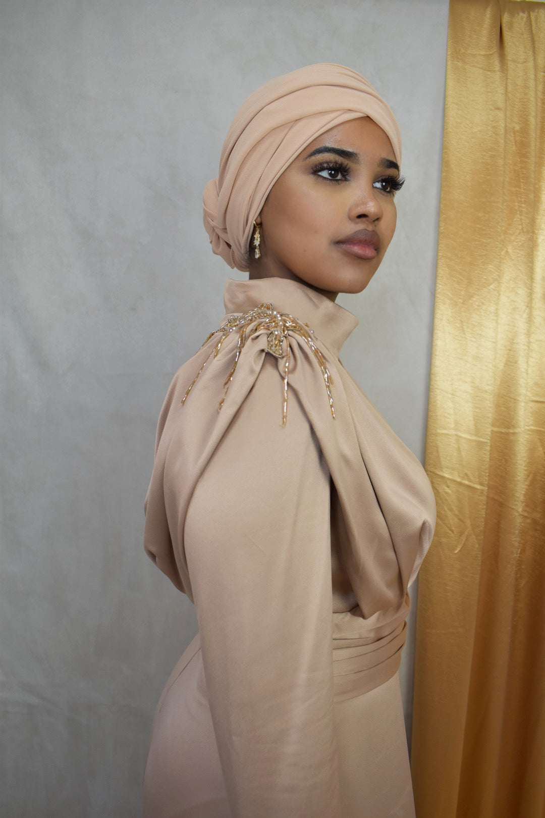 Barlin Satin Dress