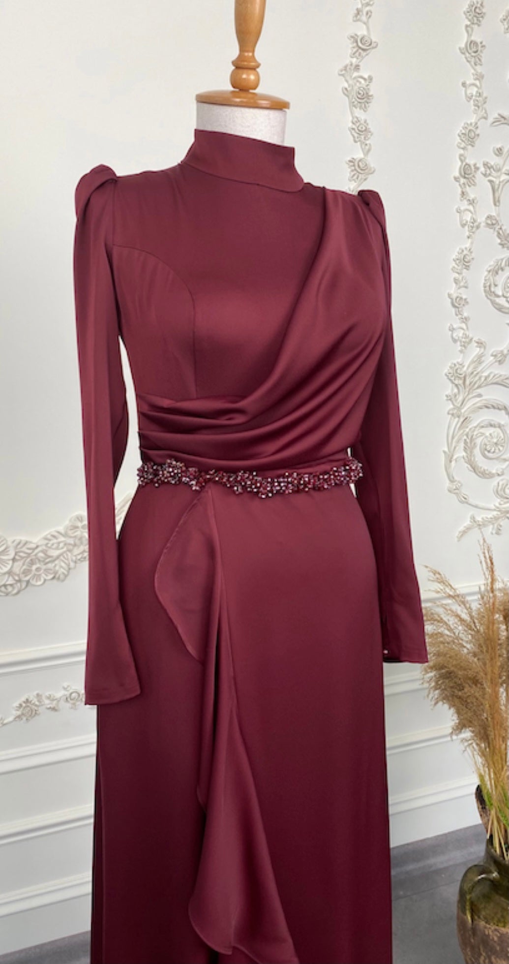 NAJMIYAT SATIN DRESS