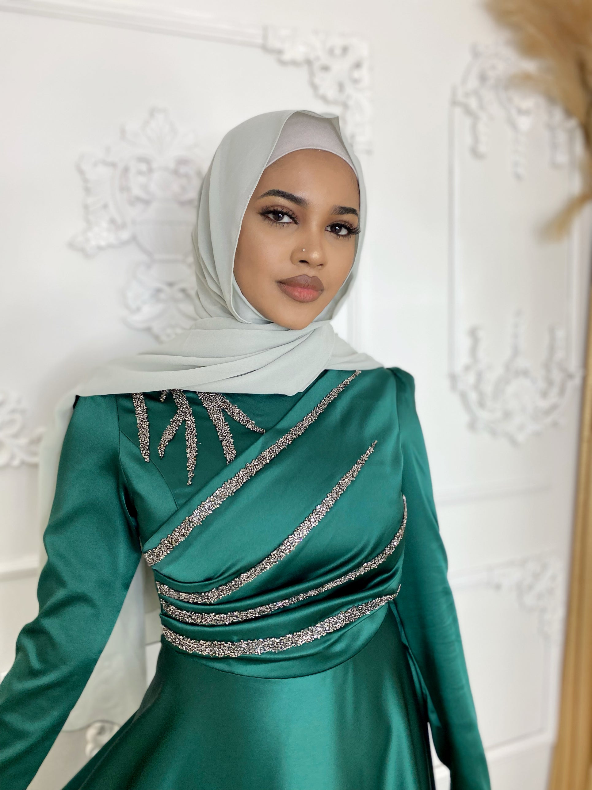 ASH CHIFFON SHAWL