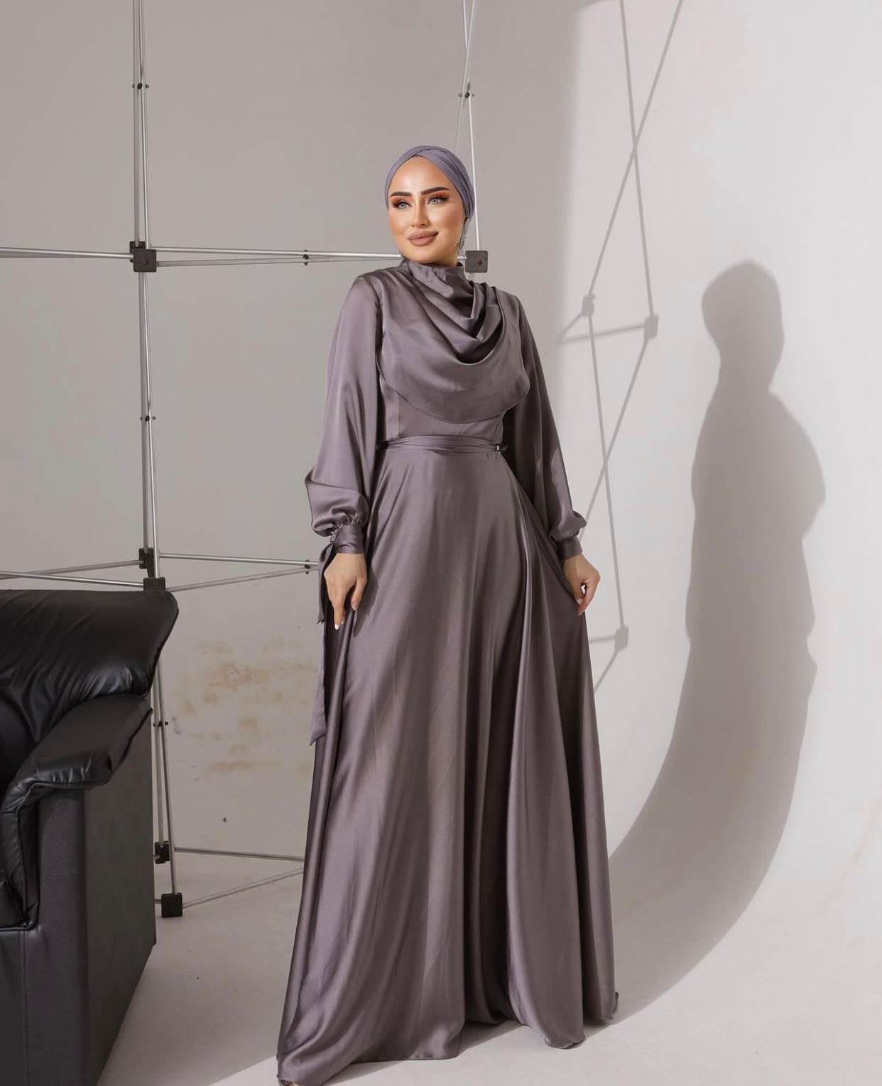ANAYA SATIN DRESS