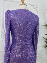 TASNEEM SEQUINS DRESS