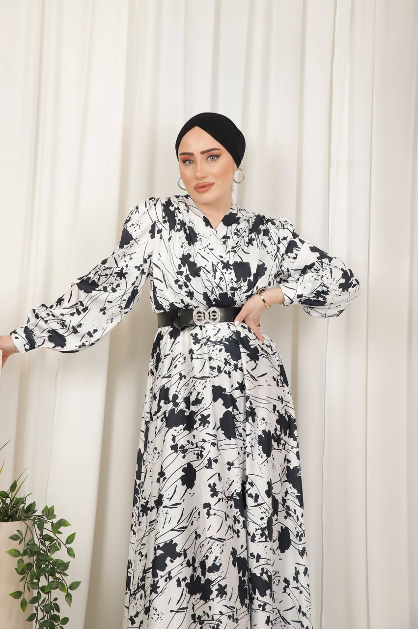 NAWAL FLORAL DRESS