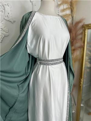 HANIFA ABAYA SET - 4pc ABAYA