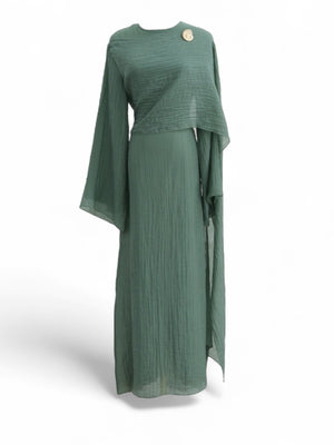 LARA SHAWL DRESS