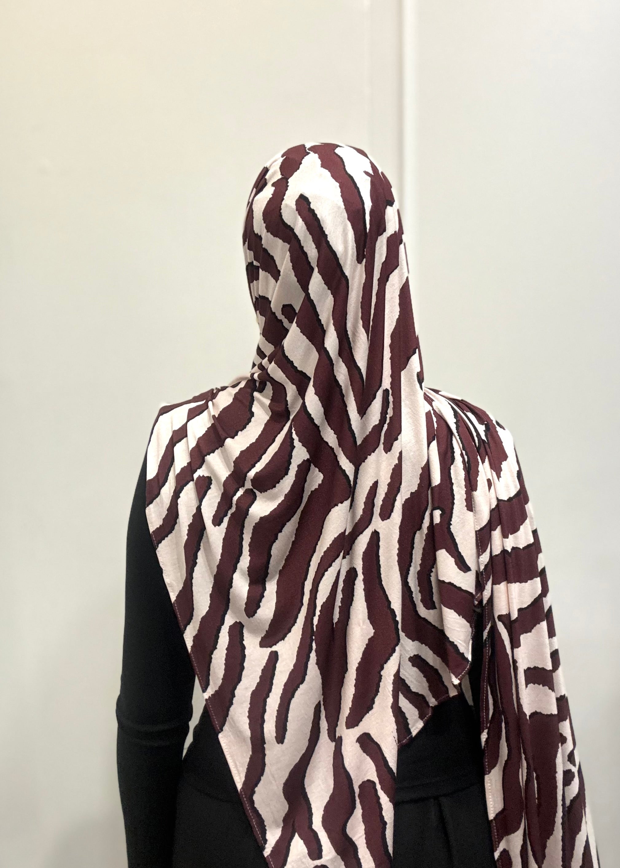 ZEBRA JERSEY HIJAB