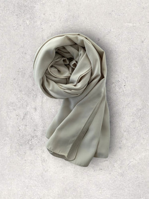 CREPE CHIFFON - IVORY