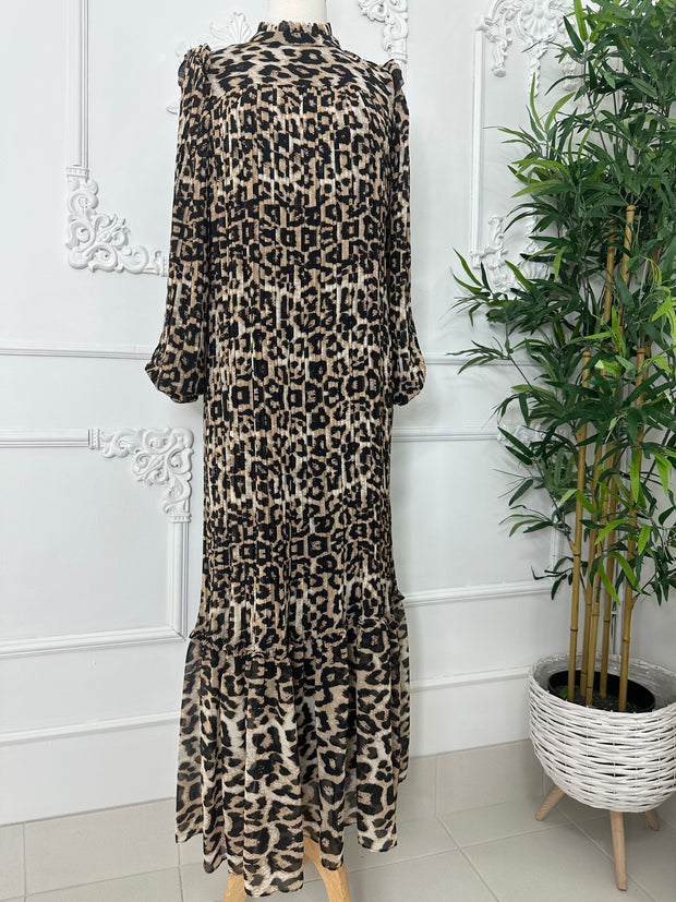 HEENA LEOPARD DRESS