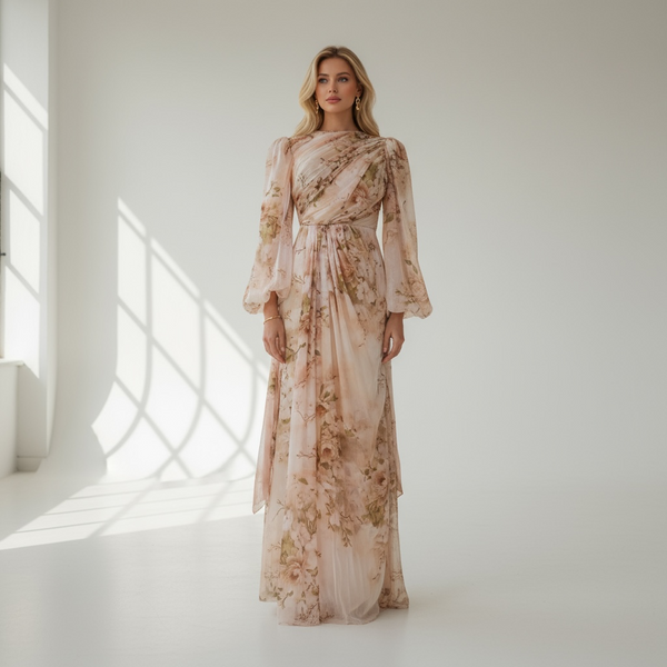 HAMIDA FLORAL DRESS