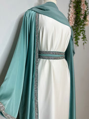 HANIFA ABAYA SET - 4pc ABAYA