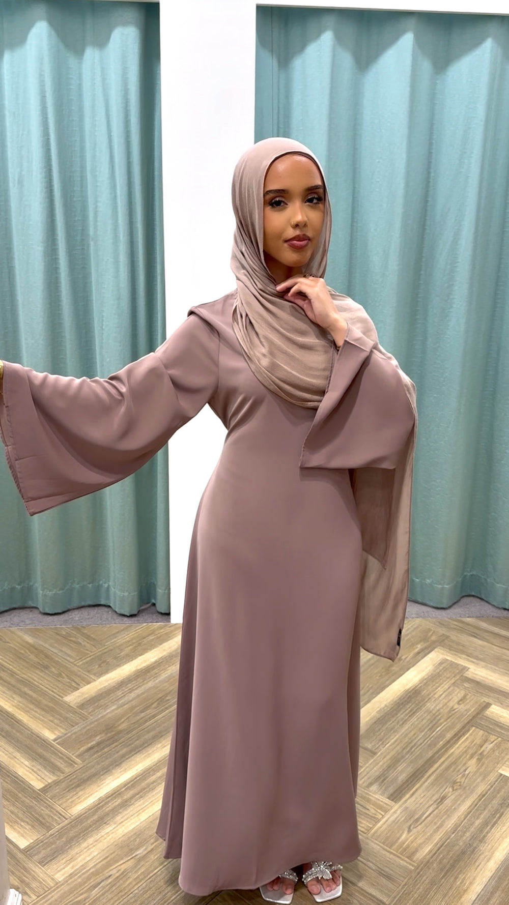 Mulla Ghlam R DUSKY PANTHER JERSEY HIJAB