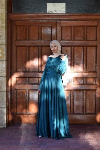 SABRINA SATIN DRESS