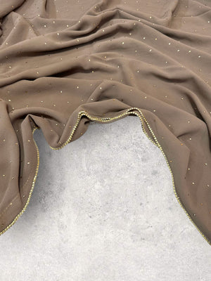 STONE CHIFFON - LATTE