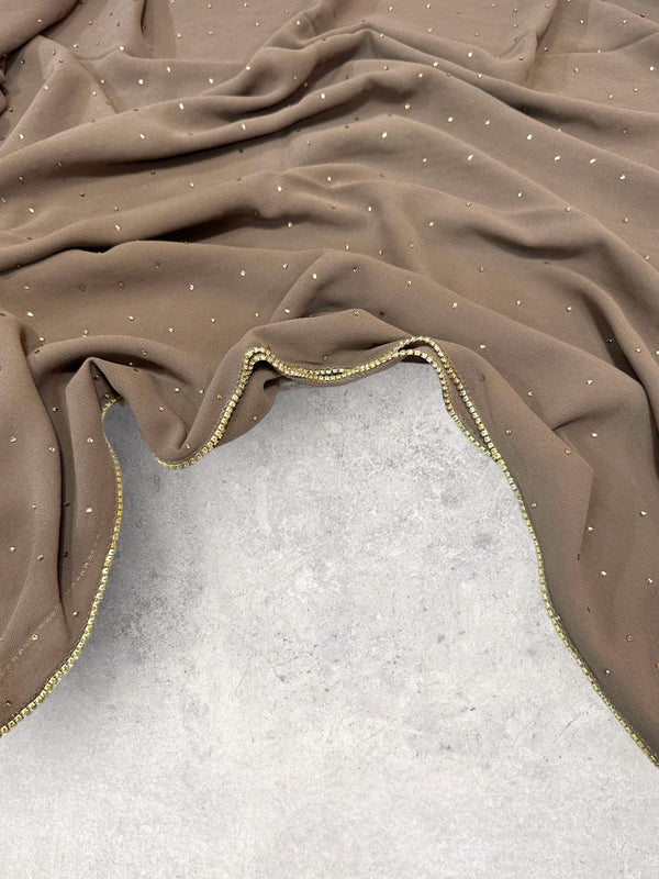 STONE CHIFFON - LATTE