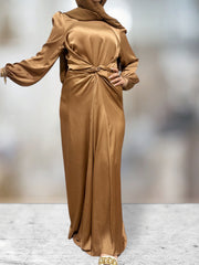 HANAN SATIN DRESS