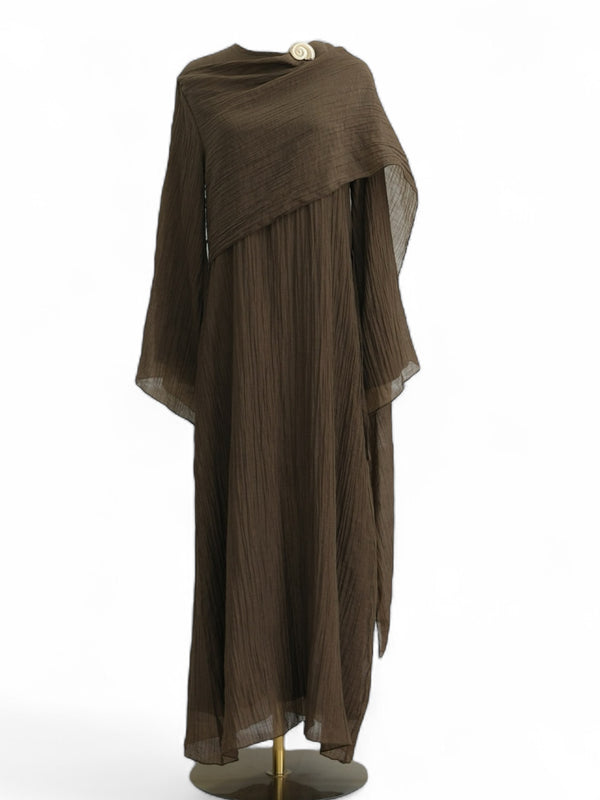 LARA SHAWL DRESS