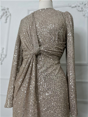 TASNEEM SEQUINS DRESS