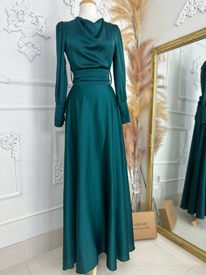 RIMA SATIN DRESS
