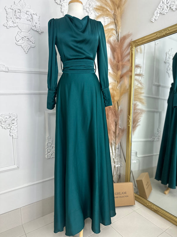 RIMA SATIN DRESS