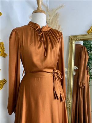 Malia Satin Dress