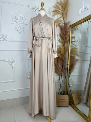AZIZA SATIN DRESS