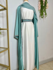 HANIFA ABAYA SET - 4pc ABAYA