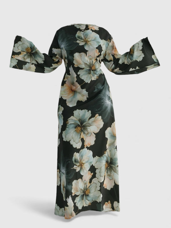 SAJA FLORAL DRESS