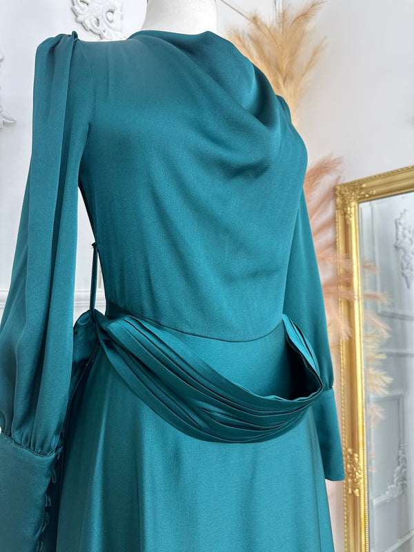 RIMA SATIN DRESS
