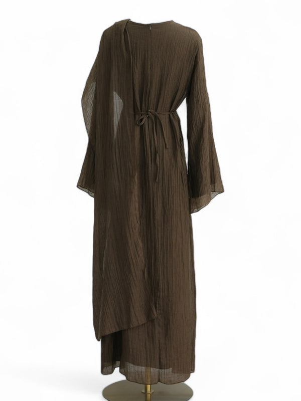 LARA SHAWL DRESS