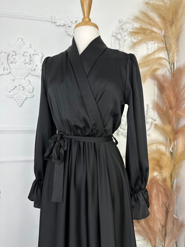 AZIZA SATIN DRESS