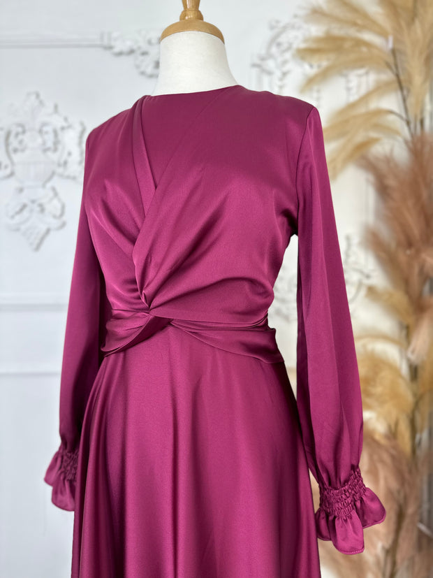 SEMRA SATIN DRESS