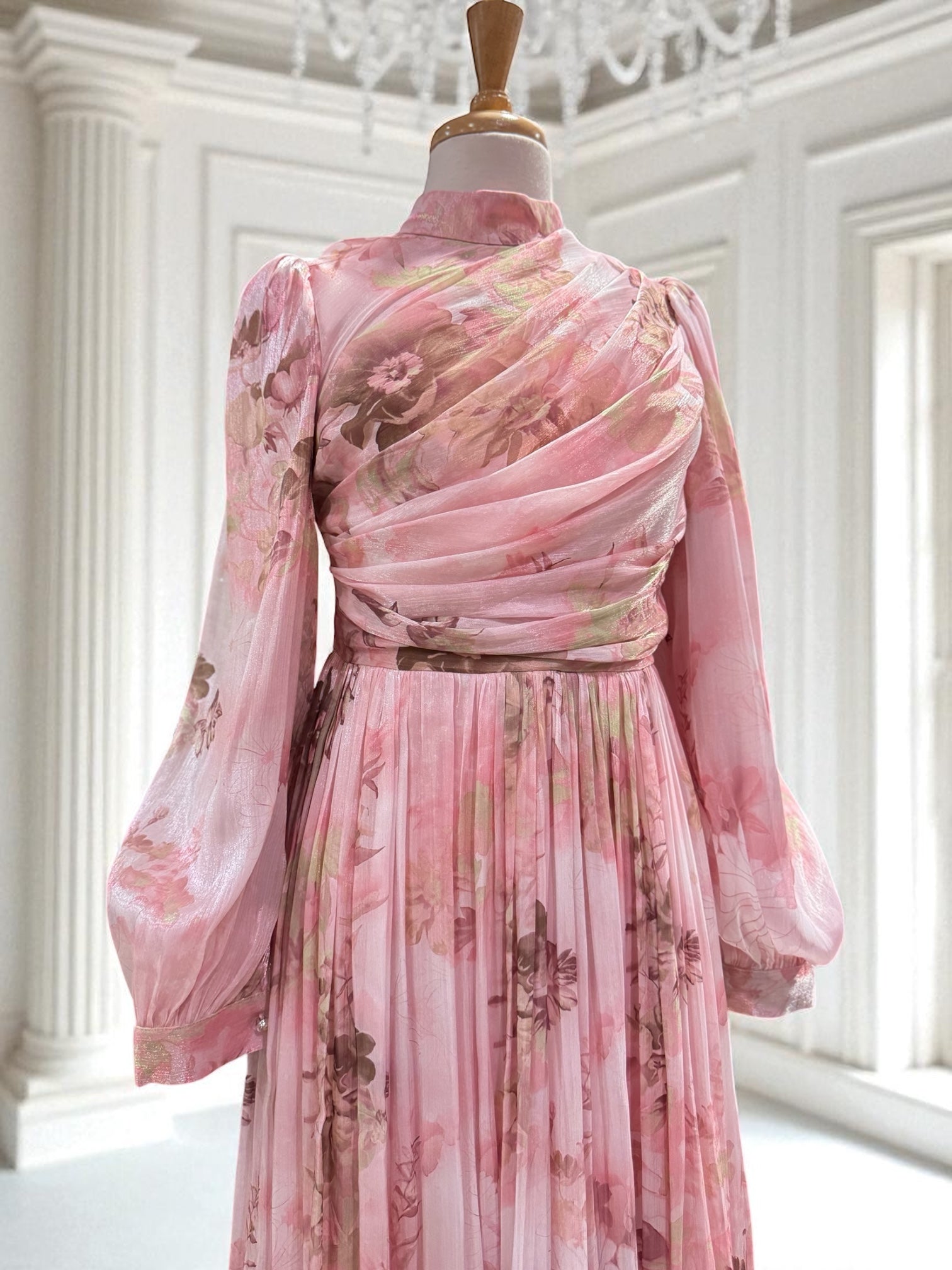 ARWA FLORAL DRESS