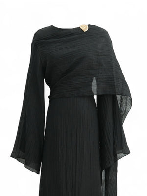 LARA SHAWL DRESS