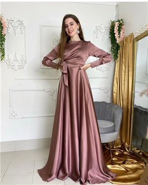 SABRINA SATIN DRESS