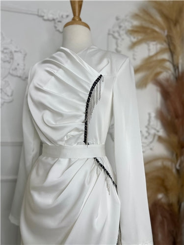 SELINA SATIN DRESS