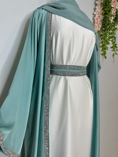 HANIFA ABAYA SET - 4pc ABAYA