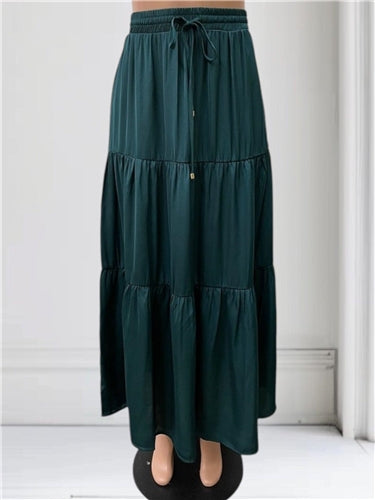 BIANCA SATIN SKIRT